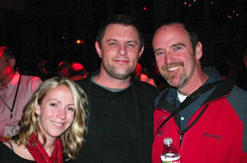 Jenny Adams, Jeffrey Morgenthaler and Jimmy Patrick at the Grand Marnier/Navan Mixology Summit in Vail, Colorado